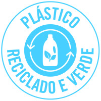 Plástico reciclado e verde